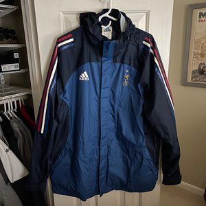 EUC RARE Vintage Men's Adidas France FFF Soccer Jacket